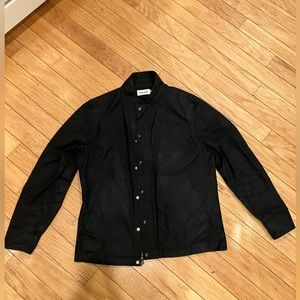 Taylor Stitch - Black Waxed Bomber - Size 38